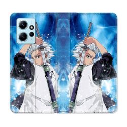 Housse Cuir Portefeuille Pour Xiaomi Redmi Note 12 4G Manga Bleach Hitsugaya