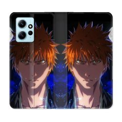 Housse Cuir Portefeuille Pour Xiaomi Redmi Note 12 4G Manga Bleach Ichigo