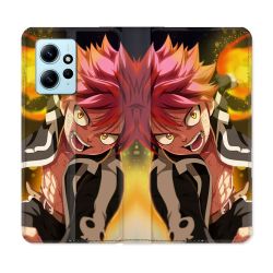 Housse Cuir Portefeuille Pour Xiaomi Redmi Note 12 4G Manga Fairy Tail Natsu