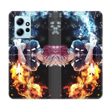 Housse Cuir Portefeuille Pour Xiaomi Redmi Note 12 4G Manga My Hero Academia Shoto