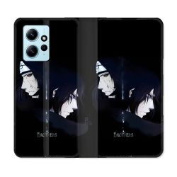 Housse Cuir Portefeuille Pour Xiaomi Redmi Note 12 4G Manga Naruto Sasuke Itachi