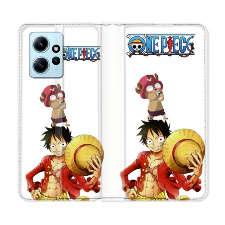 Housse Cuir Portefeuille Pour Xiaomi Redmi Note 12 4G Manga One Piece Chopper