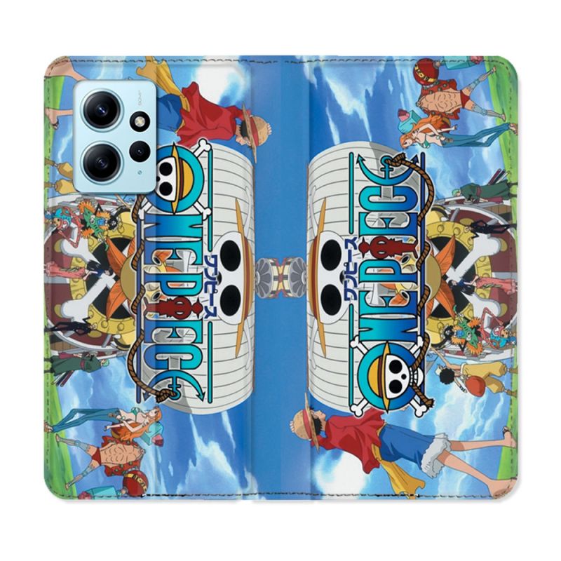 Housse Cuir Portefeuille Pour Xiaomi Redmi Note 12 4G Manga One Piece Sunny