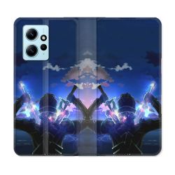 Housse Cuir Portefeuille Pour Xiaomi Redmi Note 12 4G Manga SAO sword Art Online Epee