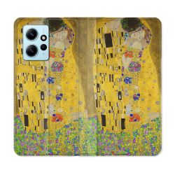 Housse Cuir Portefeuille Pour Xiaomi Redmi Note 12 4G Peinture Le Baiser