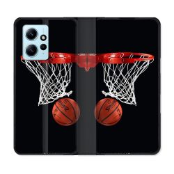 Housse Cuir Portefeuille Pour Xiaomi Redmi Note 12 4G Sport Basket Panier