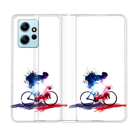 Housse Cuir Portefeuille Pour Xiaomi Redmi Note 12 4G Sport Cyclisme France