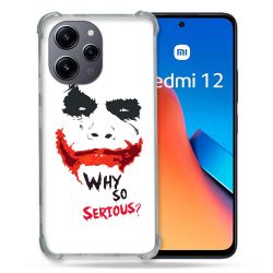 Coque Renforcée En Verre Trempé Pour Xiaomi Redmi 12 5G Joker Blanc