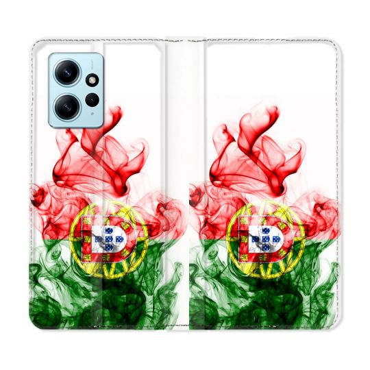 Housse Cuir Portefeuille Pour Xiaomi Redmi Note 12 4G Voyage Portugal Flamme