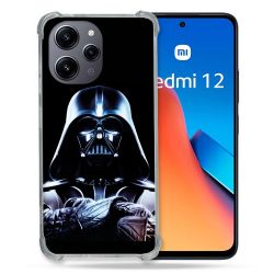 Coque Renforcée En Verre Trempé Pour Xiaomi Redmi 12 5G Star Wars - Dark Vador Noir