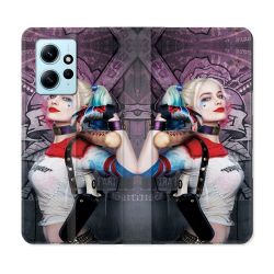 Housse Cuir Portefeuille Pour Xiaomi Redmi Note 12 4G Harley Quinn Batte