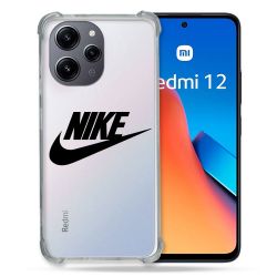 Coque Renforcée En Verre Trempé Transparente Pour Xiaomi Redmi 12 5G Nike