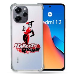 Coque Renforcée En Verre Trempé Transparente Pour Xiaomi Redmi 12 5G Harley Quinn