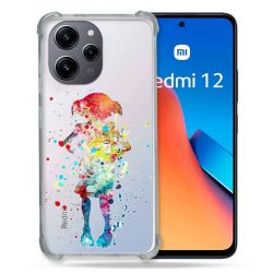 Coque Renforcée En Verre Trempé Transparente Pour Xiaomi Redmi 12 5G Dobby Colore