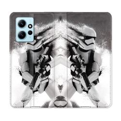 Housse Cuir Portefeuille Pour Xiaomi Redmi Note 12 4G Star Wars - Trooper