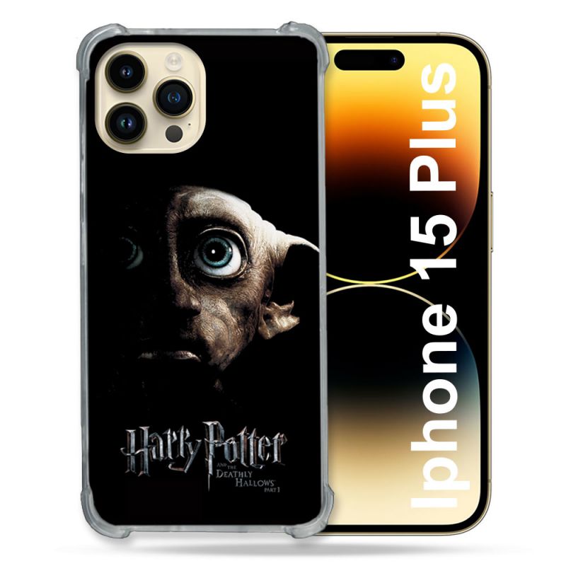 Coque Compatible MagSafe Pour Iphone 15 Plus Harry Potter Hollows Dobby