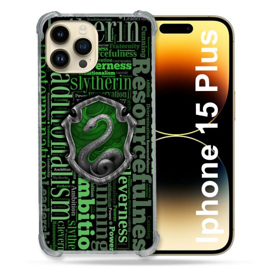 Coque Compatible MagSafe Pour Iphone 15 Plus Harry Potter Serpentar