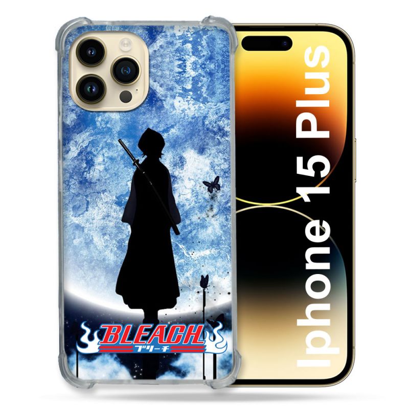 Coque Compatible MagSafe Pour Iphone 15 Plus Manga Bleach Lune