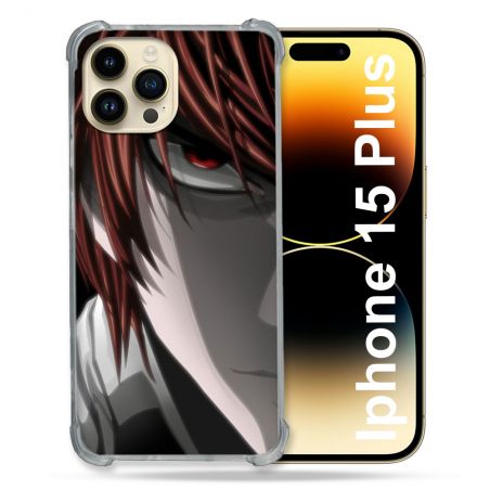 Coque Compatible MagSafe Pour Iphone 15 Plus Manga Death Note Kira
