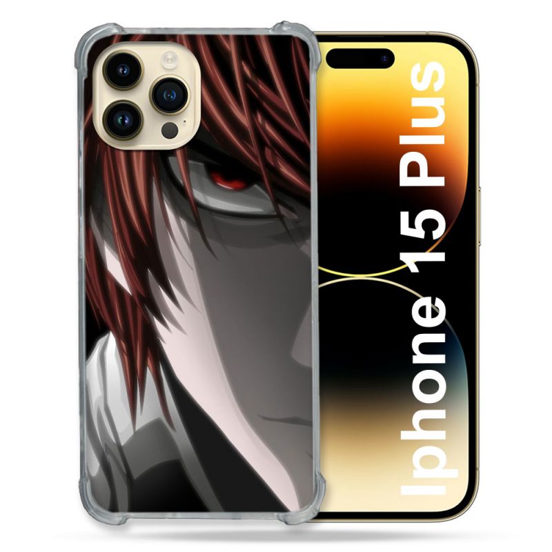 Coque Compatible MagSafe Pour Iphone 15 Plus Manga Death Note Kira