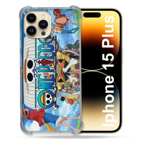 Coque Compatible MagSafe Pour Iphone 15 Plus Manga One Piece Sunny