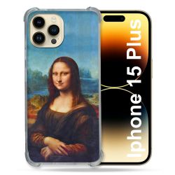 Coque Compatible MagSafe Pour Iphone 15 Plus Peinture Joconde