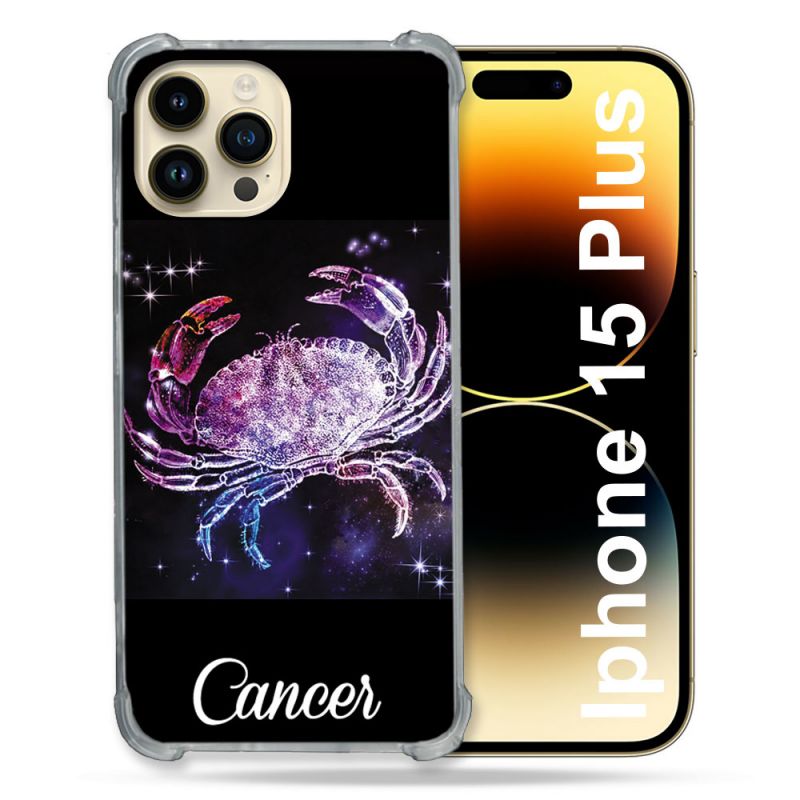 Coque Compatible MagSafe Pour Iphone 15 Plus Signe Zodiaque 2 Cancer