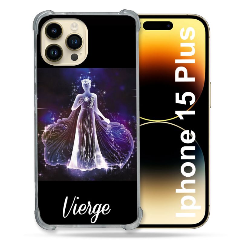 Coque Compatible MagSafe Pour Iphone 15 Plus Signe Zodiaque 2 Vierge