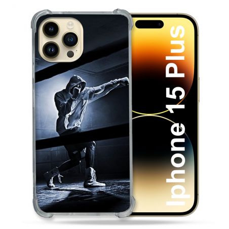 Coque Compatible MagSafe Pour Iphone 15 Plus Sport Boxe Poing
