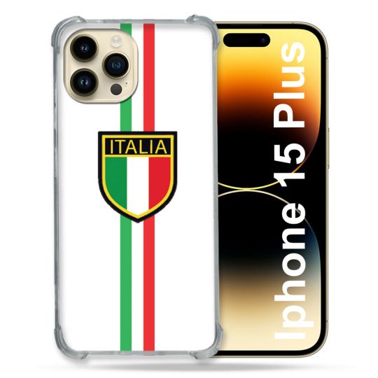 Coque Compatible MagSafe Pour Iphone 15 Plus Voyage Italie 3 Blanc