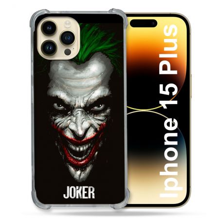 Coque Compatible MagSafe Pour Iphone 15 Plus (6.7) Joker Noir