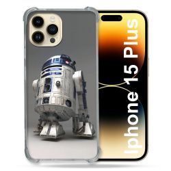 Coque Compatible MagSafe Pour Iphone 15 Plus (6.7) Star Wars - R2D2