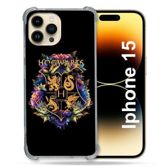 Coque Compatible MagSafe Pour Iphone 15 (6.1) Harry Potter Hogwarts