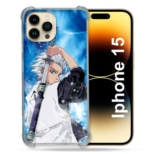 Coque Compatible MagSafe Pour Iphone 15 (6.1) Manga Bleach Hitsugaya