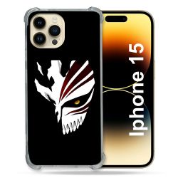 Coque Compatible MagSafe Pour Iphone 15 (6.1) Manga Bleach Masque