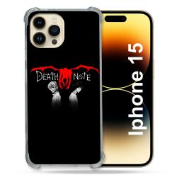 Coque Compatible MagSafe Pour Iphone 15 (6.1) Manga Death Note Noir