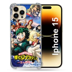 Coque Compatible MagSafe Pour Iphone 15 (6.1) Manga My Hero Academia Affiche