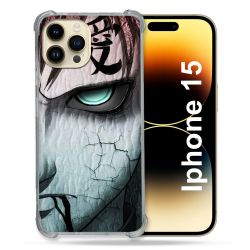 Coque Compatible MagSafe Pour Iphone 15 (6.1) Manga Naruto Gaara