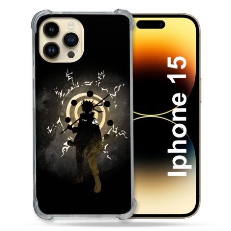 Coque Compatible MagSafe Pour Iphone 15 (6.1) Manga Naruto Sage