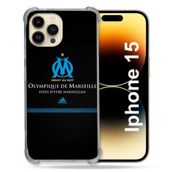 Coque Compatible MagSafe Pour Iphone 15 (6.1) Olympique Marseille OM Fier etre Marseillais