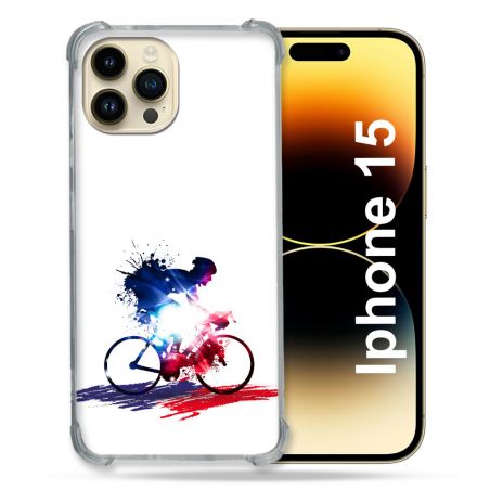 Coque Compatible MagSafe Pour Iphone 15 (6.1) Sport Cyclisme France