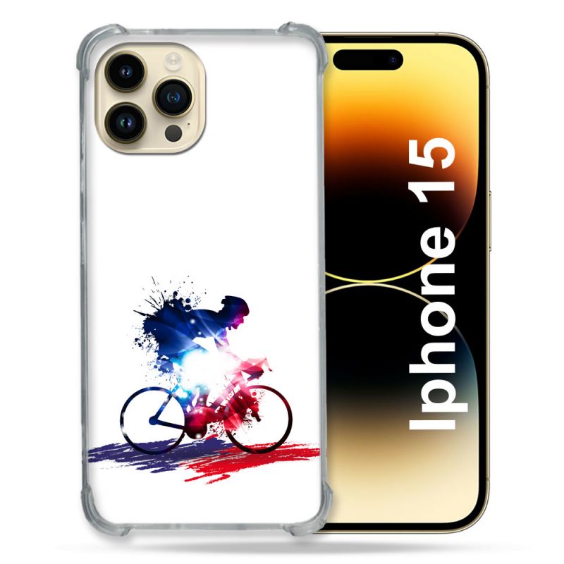 Coque Compatible MagSafe Pour Iphone 15 (6.1) Sport Cyclisme France
