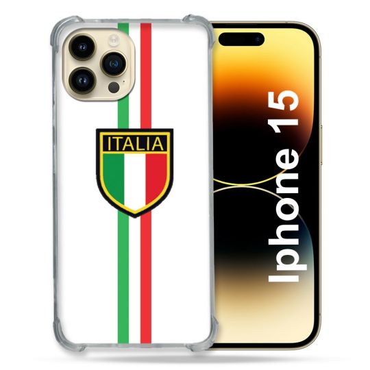 Coque Compatible MagSafe Pour Iphone 15 (6.1) Voyage Italie 3 Blanc