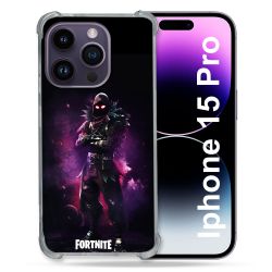 Coque Compatible MagSafe Pour Iphone 15 Pro (6.1) Fortnite Raven