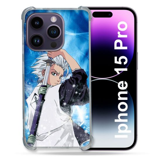 Coque Compatible MagSafe Pour Iphone 15 Pro (6.1) Manga Bleach Hitsugaya