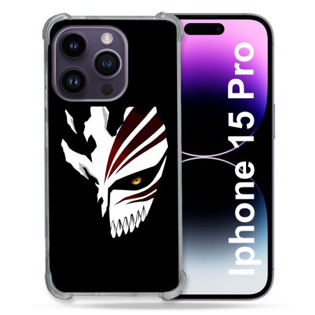Coque Compatible MagSafe Pour Iphone 15 Pro (6.1) Manga Bleach Masque