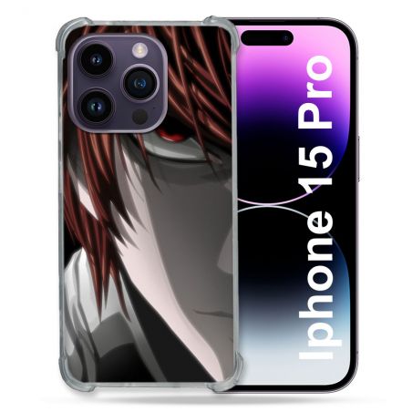 Coque Compatible MagSafe Pour Iphone 15 Pro (6.1) Manga Death Note Kira