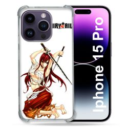 Coque Compatible MagSafe Pour Iphone 15 Pro (6.1) Manga Fairy Tail Erza