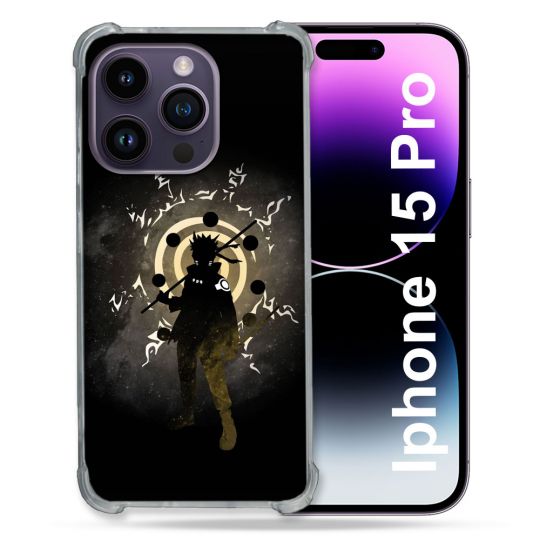 Coque Compatible MagSafe Pour Iphone 15 Pro (6.1) Manga Naruto Sage