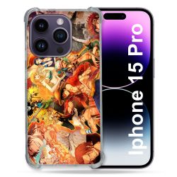Coque Compatible MagSafe Pour Iphone 15 Pro (6.1) Manga One Piece Nakama